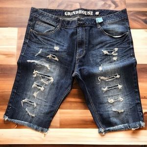 A nice clean pair of Grindhouse denim shorts, size 42